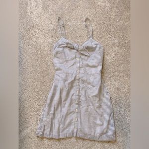 Blue & White stripped dress